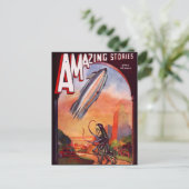  Sci Fi boekomslag Alienplaneten Briefkaart (Staand voorkant)