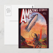  Sci Fi boekomslag Alienplaneten Briefkaart (Voorkant / Achterkant)