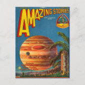  Sci Fi boekomslag Kunstruimte Briefkaart (Voorkant)