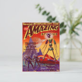  Sci Fi boekomslag Kunstruimte Briefkaart (Staand voorkant)