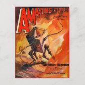  Sci Fi boekomslag Robots 1938 Briefkaart (Voorkant)