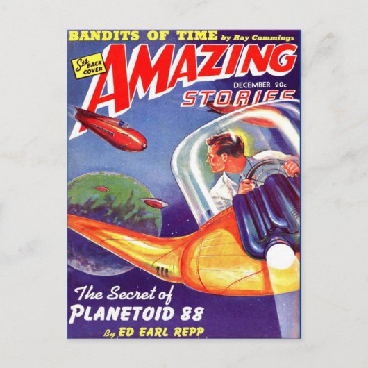 Sci Fi Briefkaart (Voorkant)