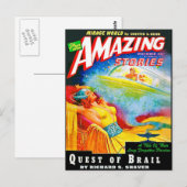  Sci Fi Briefkaart (Voorkant / Achterkant)