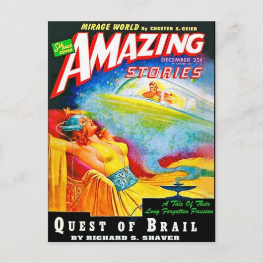  Sci Fi Briefkaart (Voorkant)