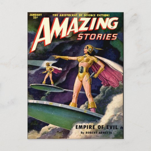  Sci Fi Briefkaart (Voorkant)