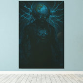 SCI-FI Canvas Print (Insitu (Houten vloer))