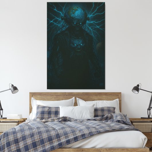 SCI-FI Canvas Print (Insitu (Slaapkamer))