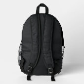 SCI-FI Classic Retro Backpack Bedrukte Rugzak (Achterkant)