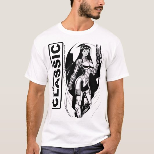 SCI-FI Classic Retro Graphic T-shirt (Voorkant)