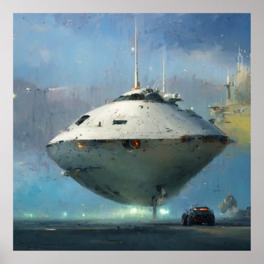 Sci-fi Collectie: John Berkey Poster (Voorkant)