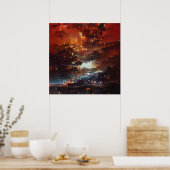 Sci-fi Collectie: John Berkey Poster (Keuken)