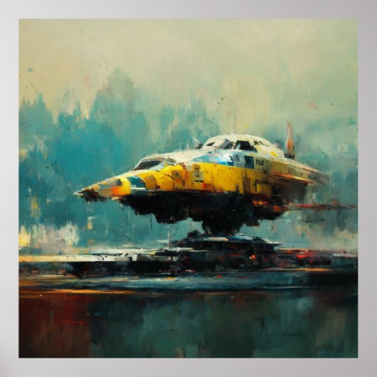 Sci-fi Collectie: John Berkey Poster (Voorkant)