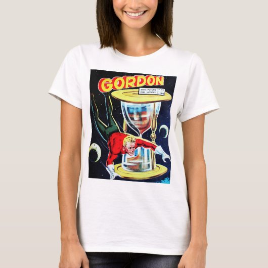  Sci-Fi Comic Book Hoesje T-shirt (Voorkant)