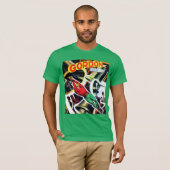  Sci-Fi Comic Book T-shirt (Voorkant volledig)