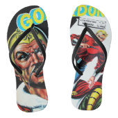 Sci-Fi Comic Book Teenslippers (Voetbed)