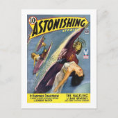  sci-Fi Comic - de Halfling Briefkaart (Voorkant)