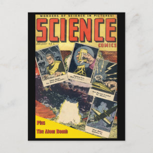 Sci-Fi Comic: Science Comics 1 Briefkaart