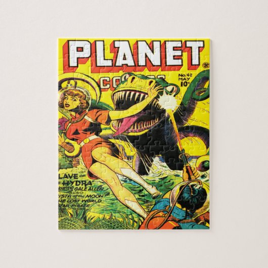 SCI FI COMICS Fotopuzzel met cadeaudoos Legpuzzel (Verticaal)