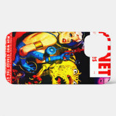 Sci Fi COMICS VAN EEN GRAFISCHE NIEUW VAN 1950 Case-Mate iPhone Case (Achterkant (horizontaal))