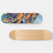 Sci-Fi Cyber Biker Trooper Persoonlijk Skateboard (Horizontaal)