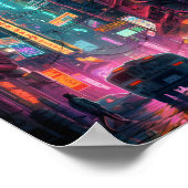 Sci-Fi Cyberpunk Art Design Poster (Hoek)