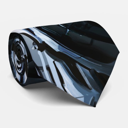 Sci Fi Cybertech Cyberpunk Hunter Droid Stropdas (Opgerold)