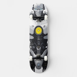 Sci-Fi Cyborg Android Mecha Comic Art Persoonlijk Skateboard
