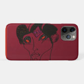 Sci-fi Demon Hunter Countess  Case-Mate iPhone Case (Achterkant (horizontaal))