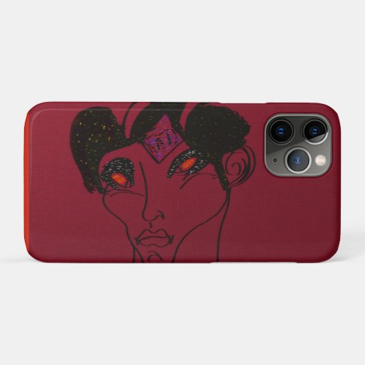 Sci-fi Demon Hunter Countess  Case-Mate iPhone Case (Achterkant (horizontaal))