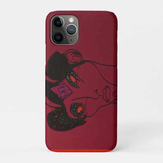 Sci-fi Demon Hunter Countess  Case-Mate iPhone Case (Achterkant)