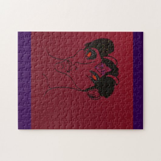 Sci-fi Demon Hunter Countess Jigsaw Puzzle Legpuzzel (Horizontaal)