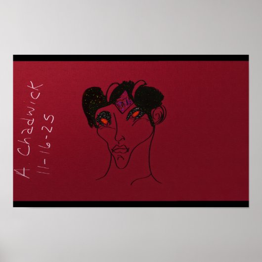 Sci-fi Demon Hunter Countess Poster (Voorkant)