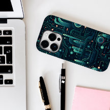 Sci-Fi elektronisch donker patroon