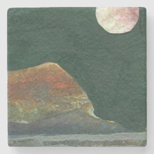 Sci-Fi - fantasie buitenaardse ruimtewerelden Stenen Onderzetter