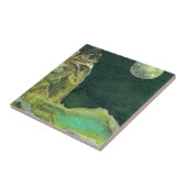 Sci-Fi - fantasie buitenaardse ruimtewerelden Tegeltje (Zijkant)