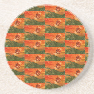 Sci-Fi - fantasie buitenaardse ruimtewerelden Zandsteen Onderzetter