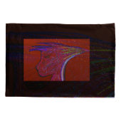 Sci-fi Fantasy Alien Character Art Pillowcases Kussensloop (Achterkant-Links)