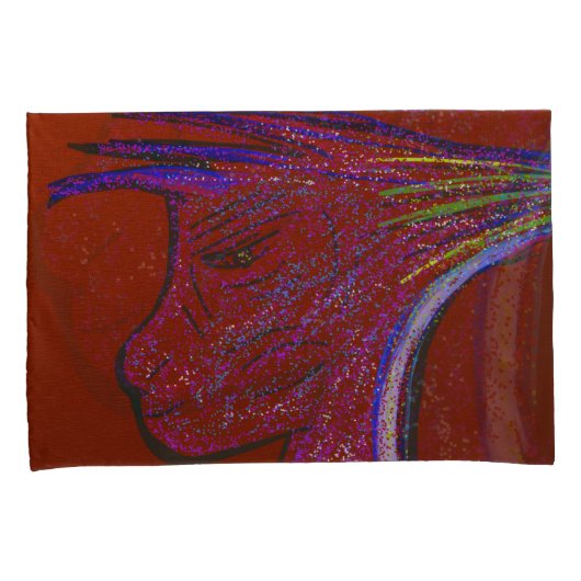 Sci-fi Fantasy Alien Character Art Pillowcases Kussensloop (Voorkant-Rechts)