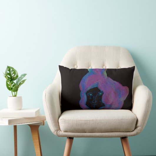 Sci-fi Fantasy Art Cotton Throw Pillow Kussen (Stoel)