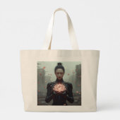 Sci Fi Fantasy Art: Eternal Rebirth Grote Tote Bag (Achterkant)