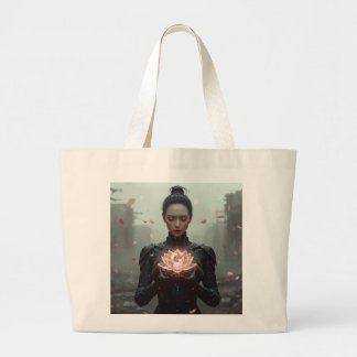 Sci Fi Fantasy Art: Eternal Rebirth Grote Tote Bag