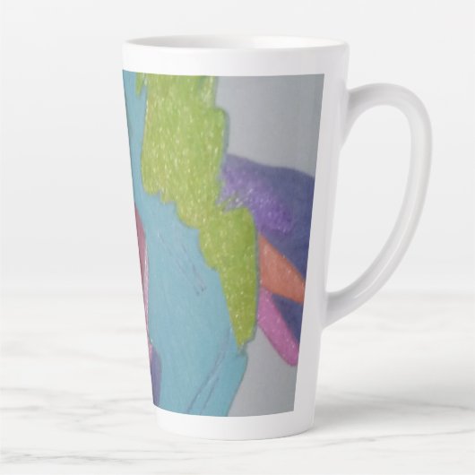 Sci-fi Fantasy Female Creature Latte Mok (Rechts)