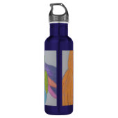 Sci-fi Fantasy Female Creature Water Bottle Waterfles (Achterkant)