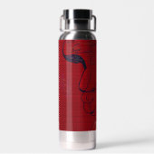 Sci-fi Fantasy Hunting Dog Waterfles (Achterkant)