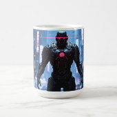 Sci Fi Fantasy Mug: Guardian of the Electric City Koffiemok (Center)
