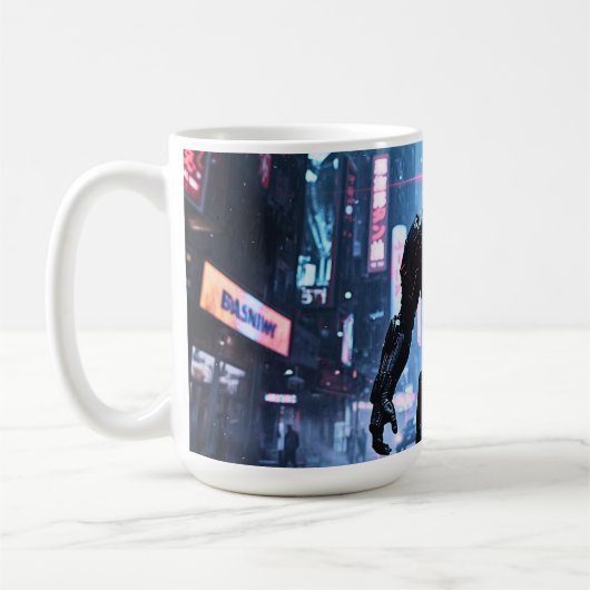 Sci Fi Fantasy Mug: Guardian of the Electric City Koffiemok (Links)