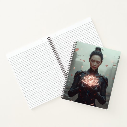 Sci Fi Fantasy Notebook: Eternal Rebirth Notitieboek (Binnen)