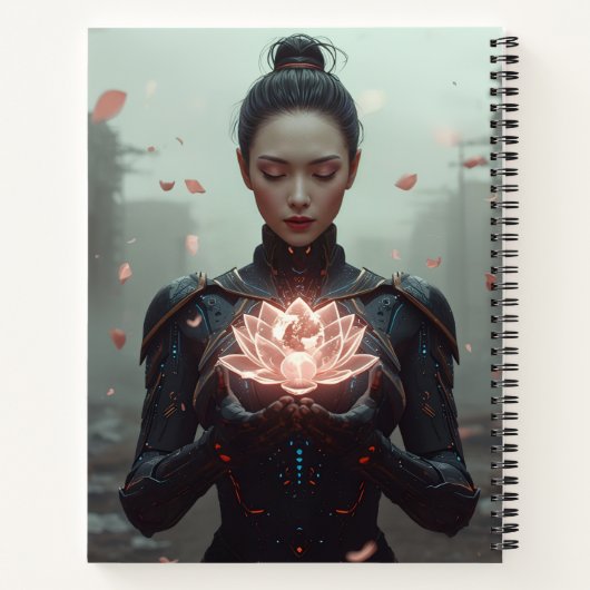 Sci Fi Fantasy Notebook: Eternal Rebirth Notitieboek (Achterkant)