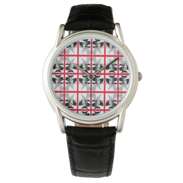 Sci-Fi - fantasy Poe's Lanore en Annabelle Lee Horloge (Voorkant)