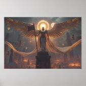 Sci-Fi-fantasykunst: Heerser van de Laatste Horizo Poster (Voorkant)